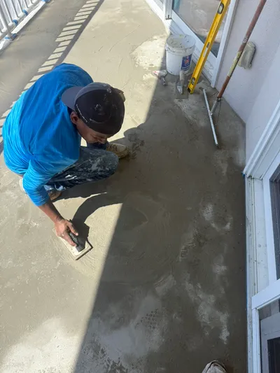 Epoxy floor project in Savannah